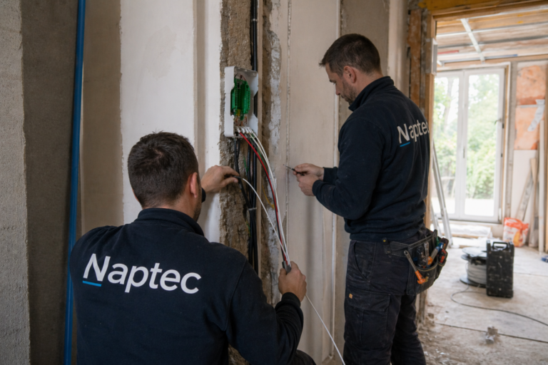 travaux fibre après sinistre